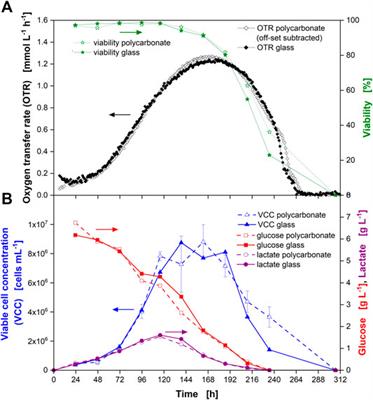 Time-Resolved Monitoring of the Oxygen Transfer Rate of Chinese Hamster Ovary Cells Provides Insights Into Culture Behavior in Shake Flasks